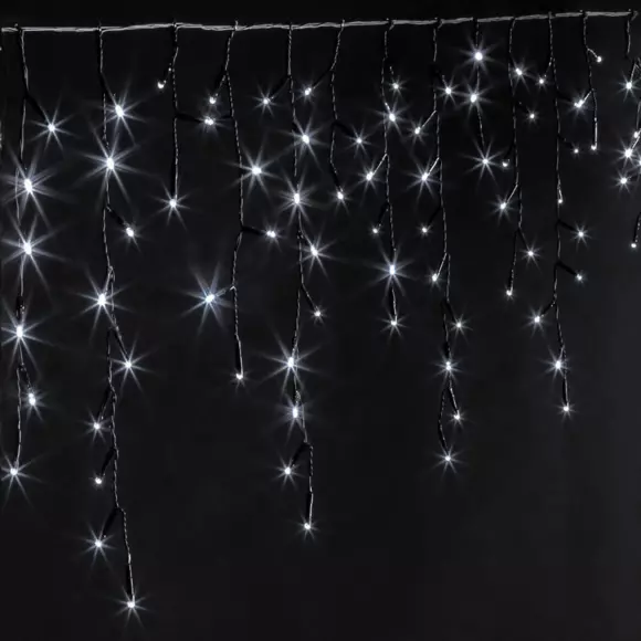 Stalactite lumineuse Stars L20 m Blanc froid 490 LED CN 3