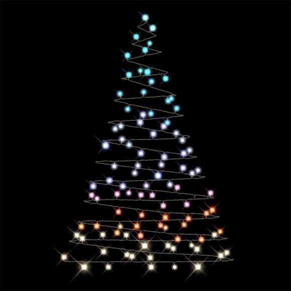 Luces de Navidad con mando a distancia Dancing lights CV 19,90 m Multicolor 200 LED 2
