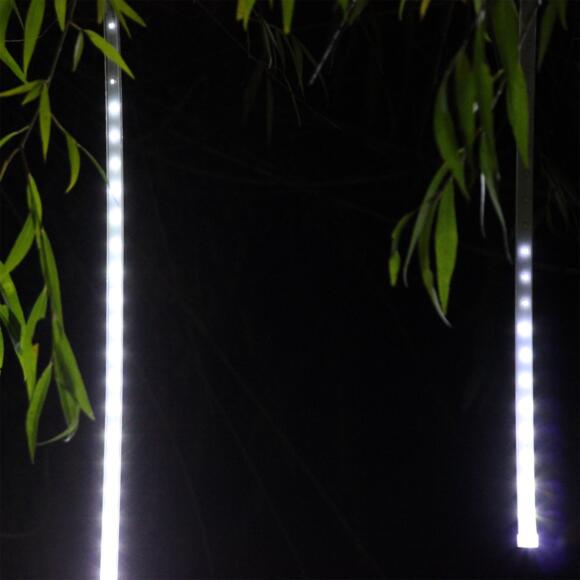 Eiszapfen-Lichterkette L4 m Lauflicht Kaltweiß 100 LEDs 2