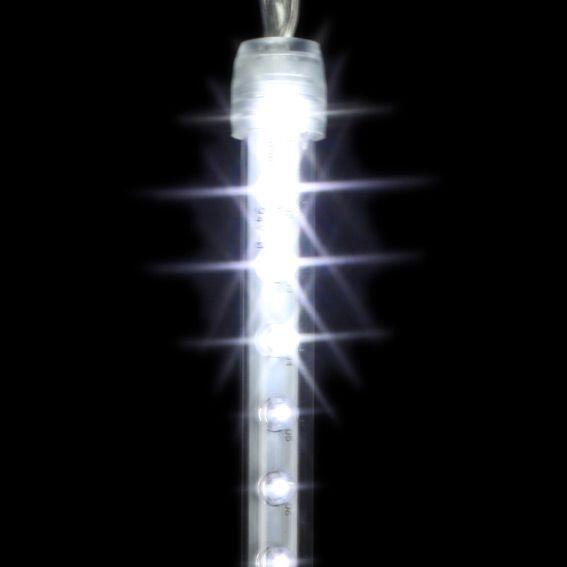 Verlichte ijspegels L4 m IJspegels defilerend Koudwit 100 LED 7