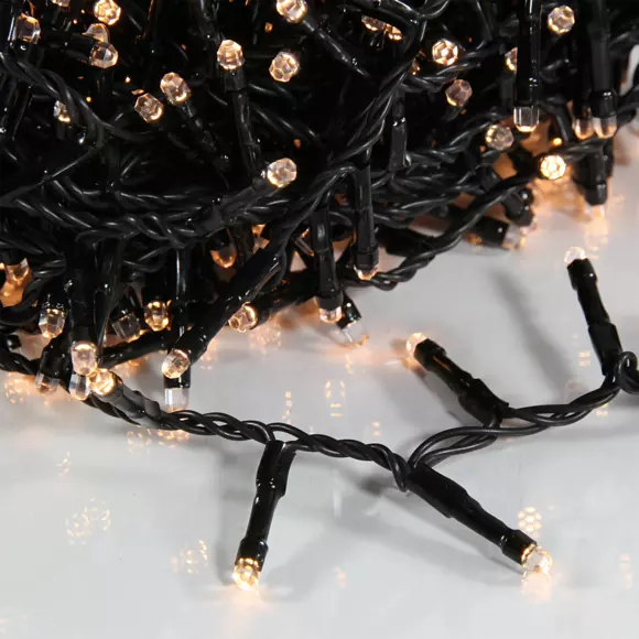 Luces de Navidad Durawise 14,98 m Blanco cálido 600 LED CN 3
