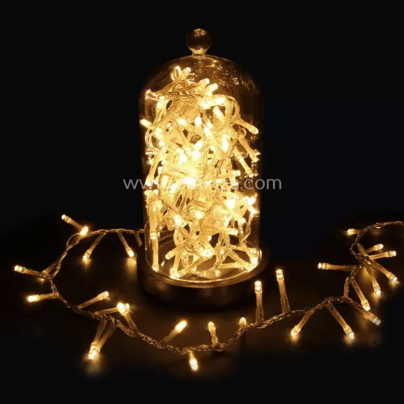 Luces de Navidad Lujo 16 m Blanco cálido 800 LED 3