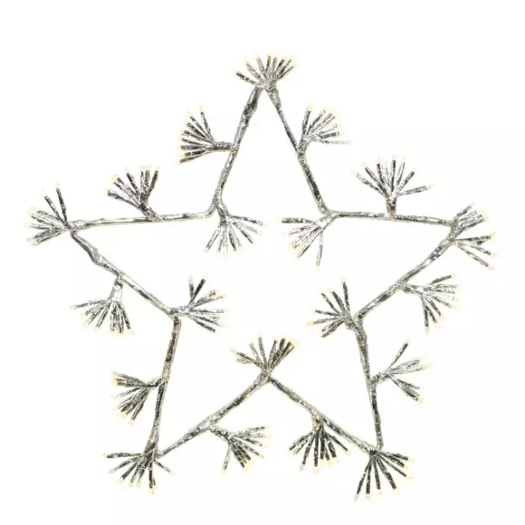 Estrella luminosa Branches en étoile Blanco cálido 160 Micro LED 2