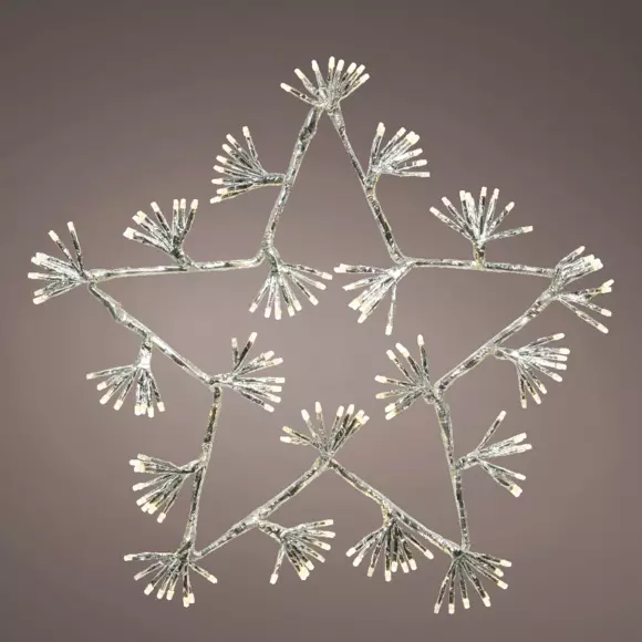Estrella luminosa Branches en étoile Blanco cálido 160 Micro LED 3