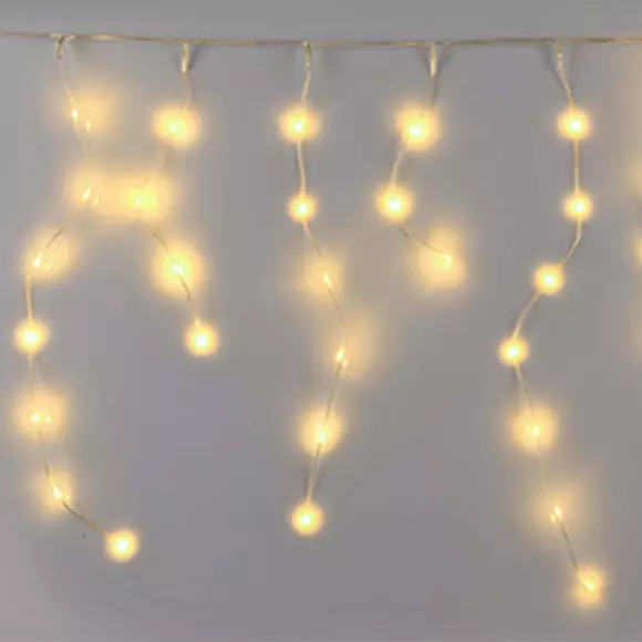 Stalactite lumineuse L12,70 m Icicle Blanc chaud 640 LED CT 2