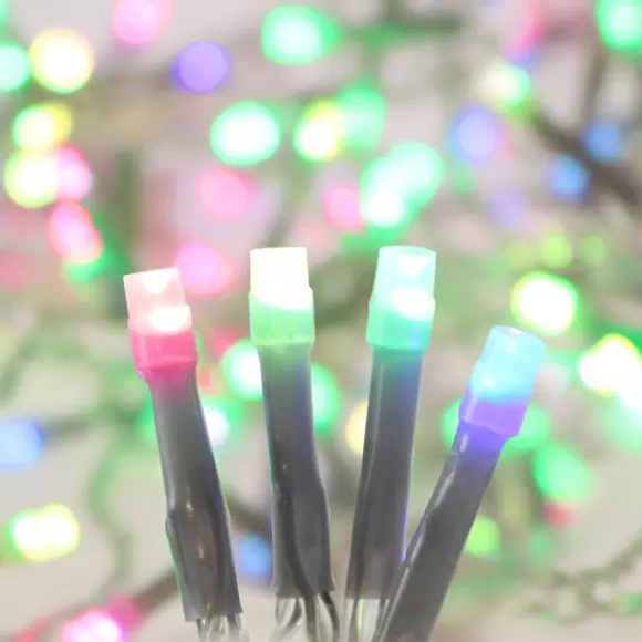 Stalactite lumineuse Timer L6 m Multicolore 80 LED interconnectable 2