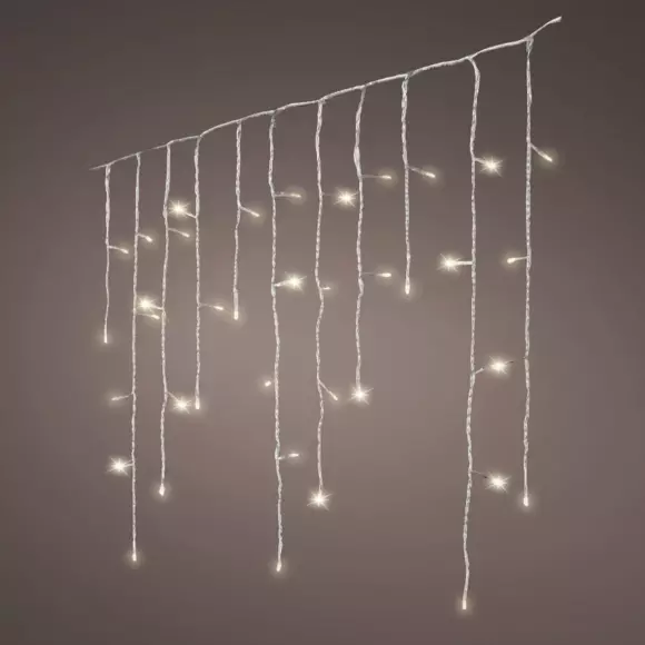 Estalactitas de luces 11,80 m Stars Blanco cálido 480 LED CT 2