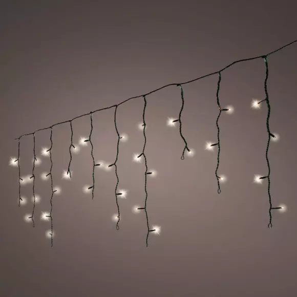 Estalactitas de luces Stars 11 m Blanco cálido 259 LED CN 3