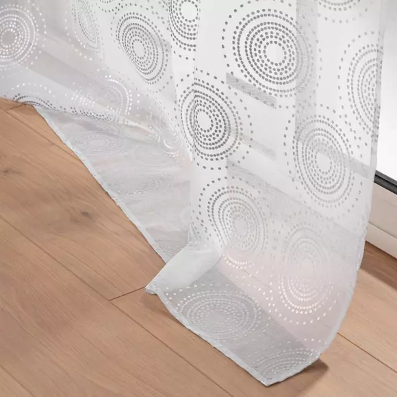 Voilage (140 x 240 cm) Lison Argent