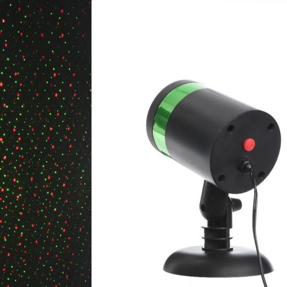 Proyector de luces con detector Rojo / Multicolor 2 LED 3
