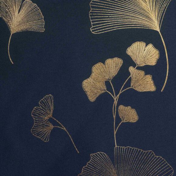 Overgordijn (140 x 260 cm) Bloomy Marineblauw 3