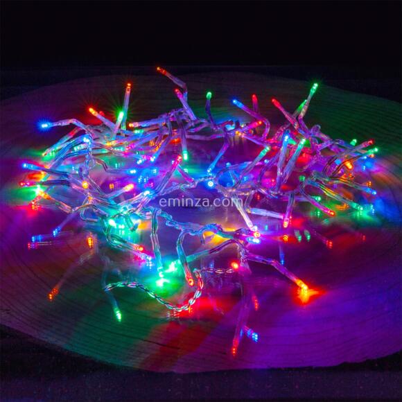 Luces de Navidad 1 m Multicolor 100 LED 2
