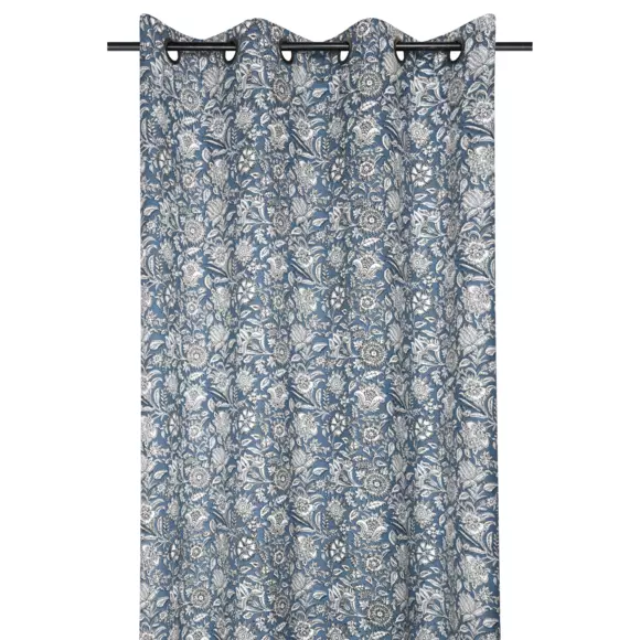 Cortina algodón (140 x 260 cm) Julienne Azul