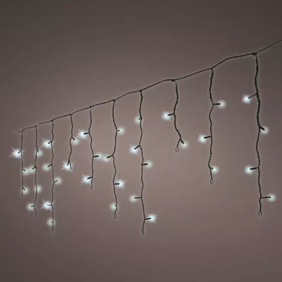 Stalactite lumineuse  L7,50 m Blanc froid 175 LED CN 2