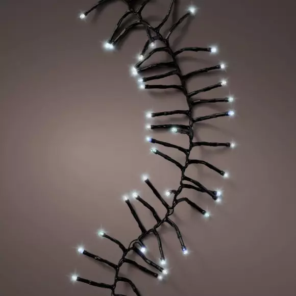 Luces de Navidad Durawise 6 m Blanco frío 600 LED Grappe CN 2