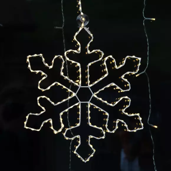 Verlichte sneeuwvlok Malo Warm wit 180 LED 2