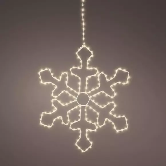 Verlichte sneeuwvlok Malo Warm wit 180 LED 3