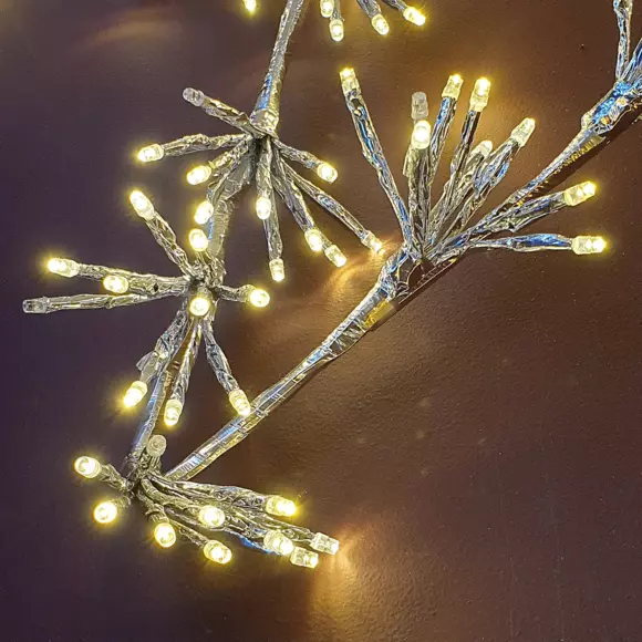 Estrella luminosa Flash Blanco cálido 300 LED 2