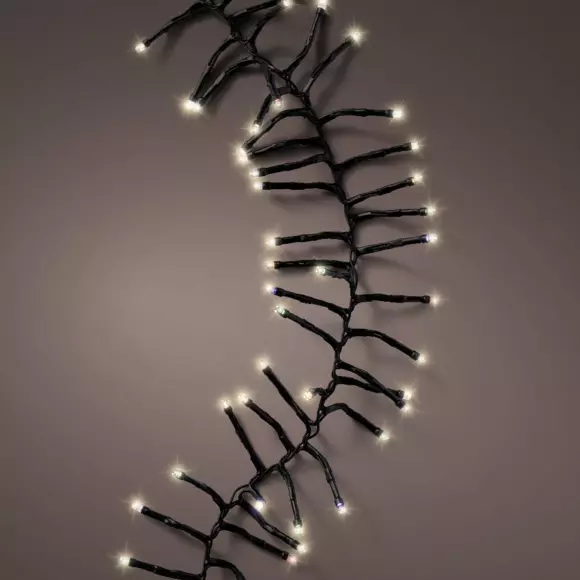Luces de Navidad Durawise 6 m Blanco cálido 600 LED Grappe CN 8