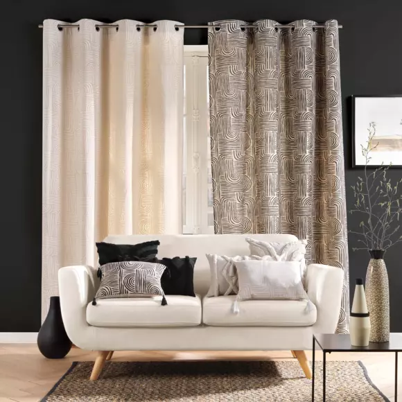 Cortina (140 x 240 cm) Pandore Blanco