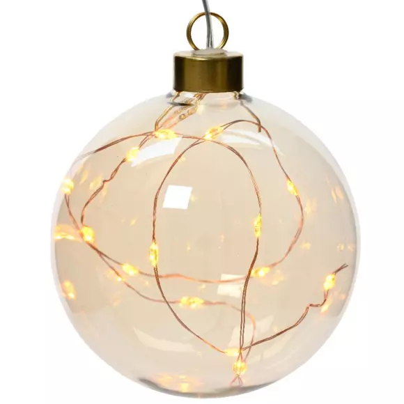 Suspension boule lumineuse à piles Warm wit 3