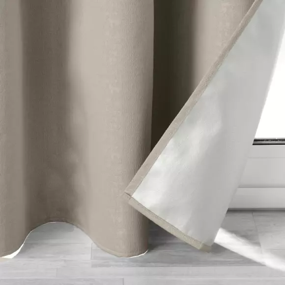 Rideau occultant isolant (140 x 260 cm) Darko Marron noisette