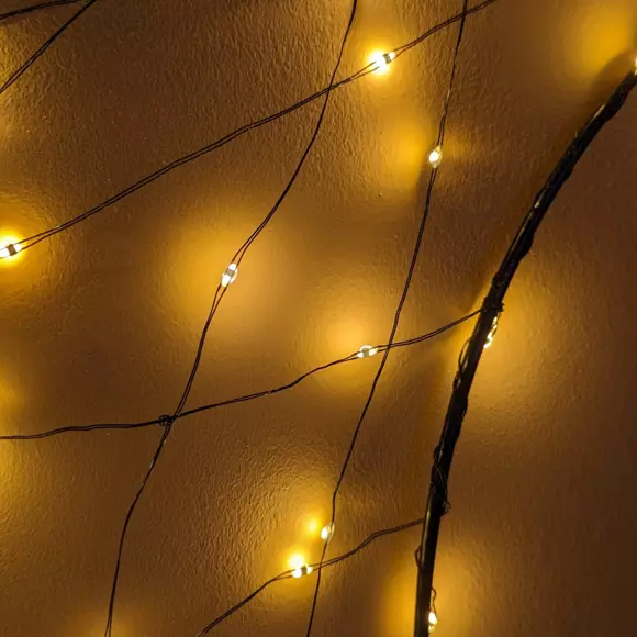 Suspensión luminosa Lunita Blanco cálido 100 LED 2