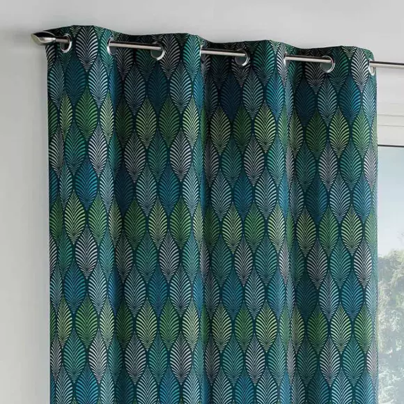 Cortina semi opaca  (140 X 260 cm) Winter Green Azul 2