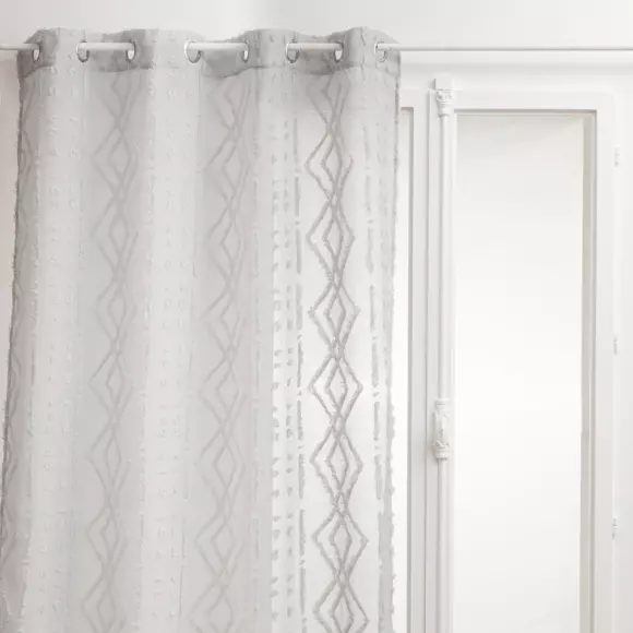 Voilage (140 x 240 cm) Salma Gris 2