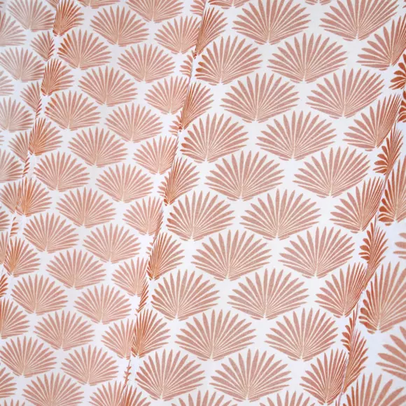 Visillo (140 x 260 cm) Greenmood Terracota 2