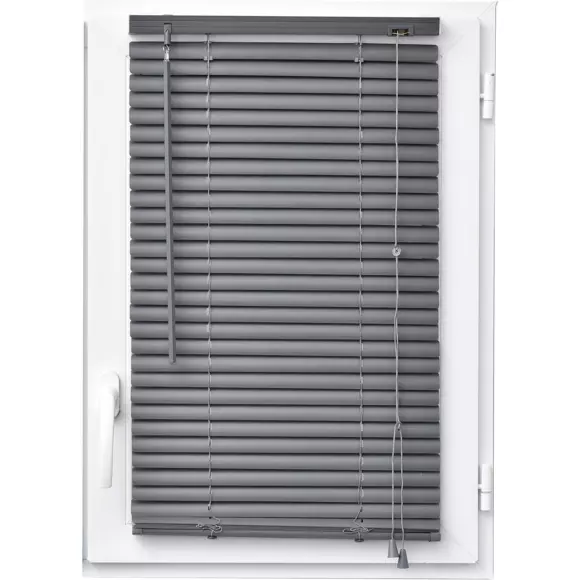 PVC Jaloezie (60 x 130 cm) Antraciet 2