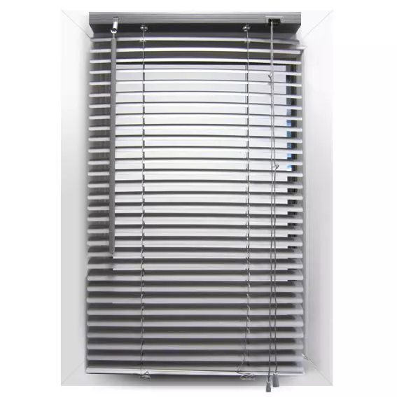Estor veneciano (50 cm x 180 cm) PVC Gris 3