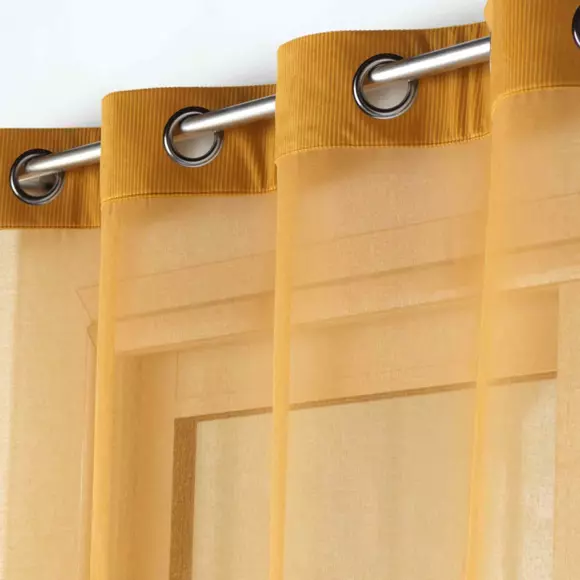Visillo (140 x 240 cm) Casual Amarillo ocre 2