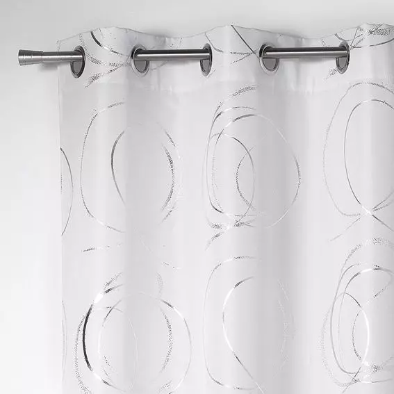 Rideau (140 x H260 cm) Bully Blanc 2