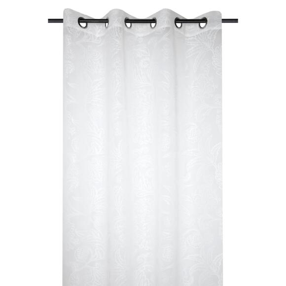 Tenda trasparente (140 x 260 cm) Jeannette Bianco 3