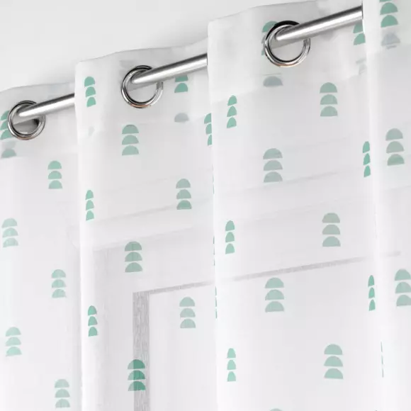 Voilage (140 x 240 cm) Geokid Vert sauge