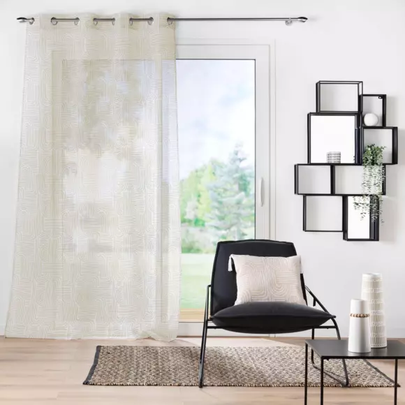 Voilage (140 x 240 cm) Pandore Blanc