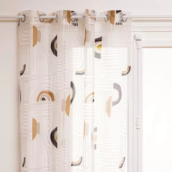 Voilage (140 x 240 cm) Etnik Beige