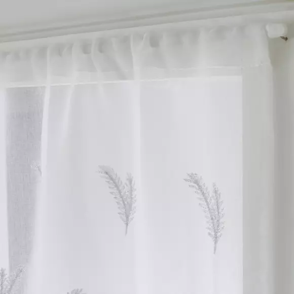 Paire de voilages (60 x 90 cm) Calisson Blanche 2