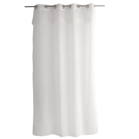 Tenda trasparente  (140 x 240 cm) Malassa Bianco 3