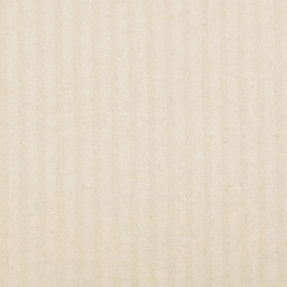 Gardine aus Baumwolle (140 x 275 cm) Tresse Cremeweiß