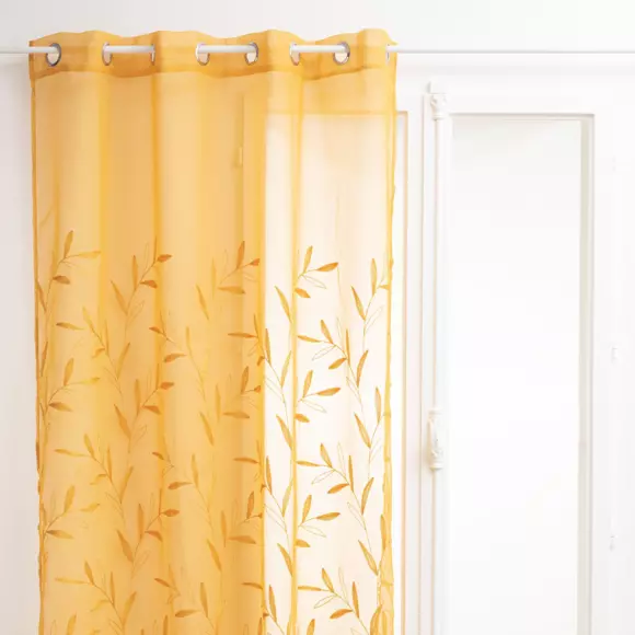Visillo (140 x 240 cm) Izzy Amarillo ocre 2