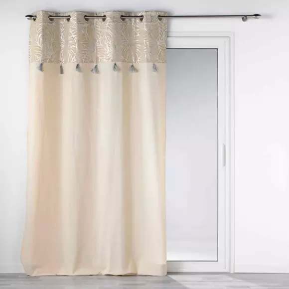 Cortina  semi-opaca(140 x 240 cm) Solea Plata 3