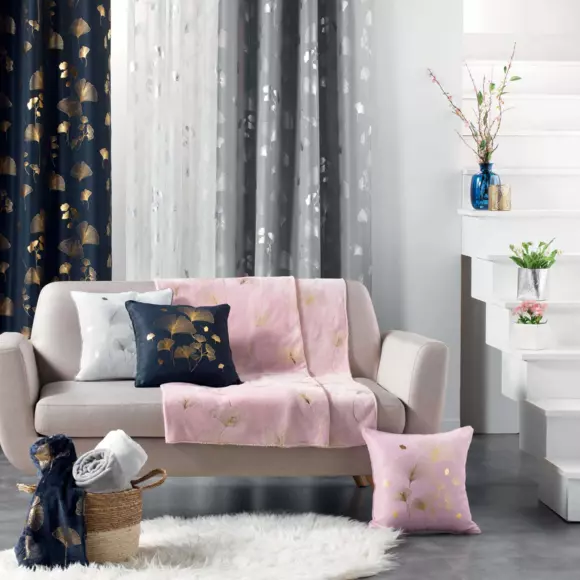 Rideau (140 x 260 cm) Bloomy Gris 2