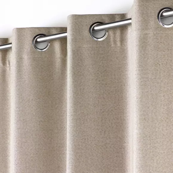 Rideau occultant (140 x 260 cm) Crepuscule Beige 2
