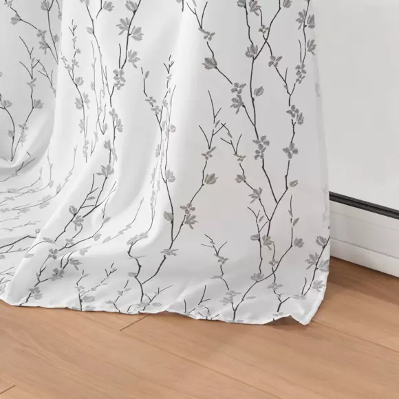 Rideau (140 x 260 cm) Sakura Blanc