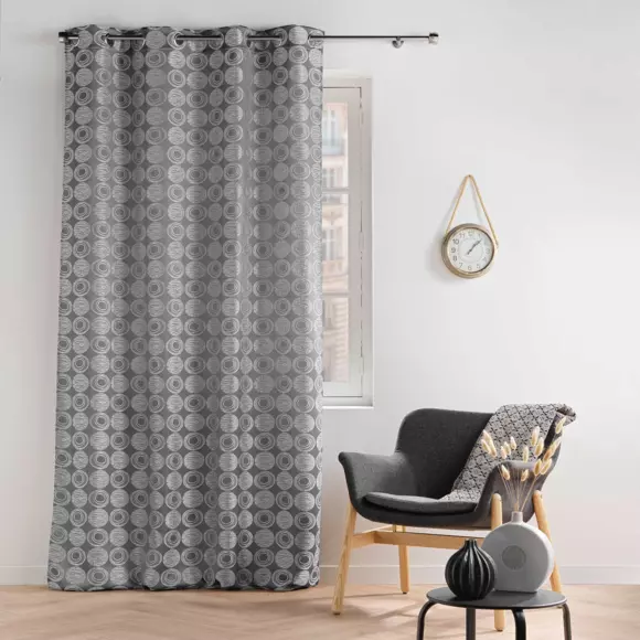 Cortina (140 x 280 cm) Caelia Gris