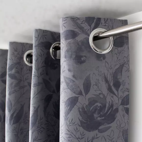 Rideau (135 x 240 cm) Harmony Gris moyen 2