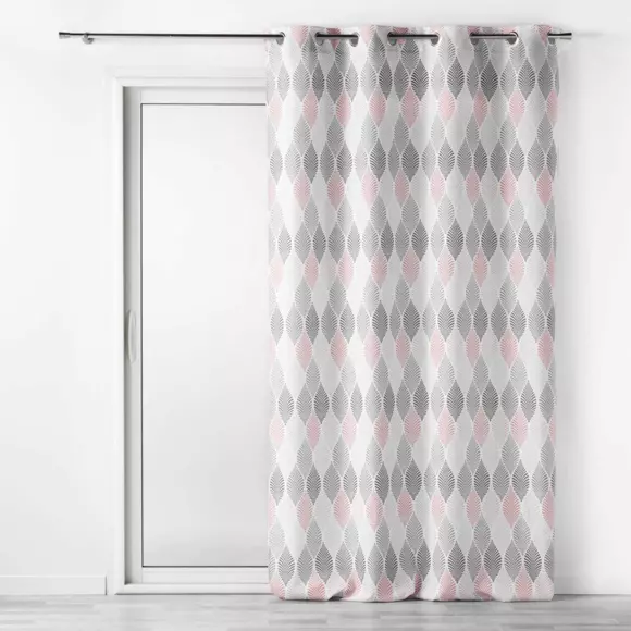 Cortina semi opaca (140 x 260 cm) Winter Green Rosa 3
