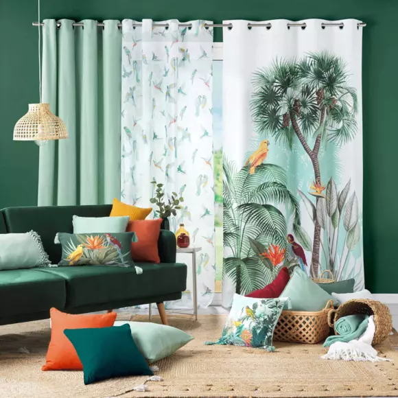 Visillo (140 x 240 cm) Coco Paradise Multicolor 2